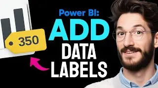 How to ADD DATA LABELS in Power BI (Step by Step)