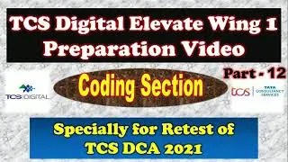 coding questions for tcs digital | tcs digital capability assessment 2021 coding questions |