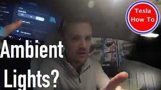 This is why you should turn on the ambient lighting in the Tesla Model 3? | Tesla How To