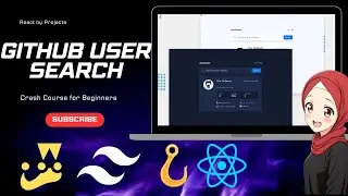 🚀 Learn React by Projects: Build & Test a GitHub User Search App with TailwindCSS 🌟