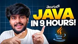 Complete Java Course In Telugu | From Basics To Advanced