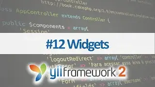 #12 Yii2 - Widgets