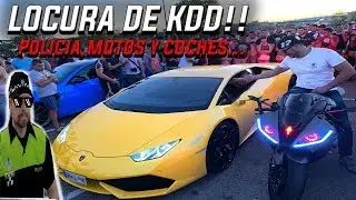 Maximum madness 😱 at the meet-up with DANI CLOS, the POLICE 🚔🚨 and more!