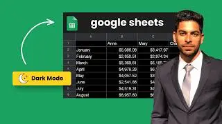 Google Sheets Dark Mode - Enable Dark Theme in Google Docs