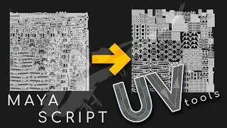 Polyraven UV - script for MAYA that makes unwrapping a breeze