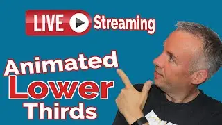 How to Create Animated Lower Thirds in Keynote for Live Streaming