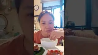 Mangan Tayo agsida Tarong ken okra(food mukbang)ilocana #foodmukbangasmr