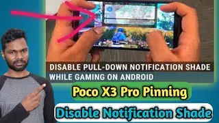 How To Disable Notification Shades In Poco X3 Pro | BGMI Khelte waqt Notification Ko Kaise Band Kare