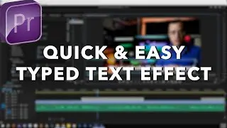 Text Write On Effect | Premiere Pro 2024