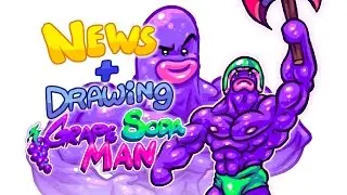 Channel Changes! Drawing: Glorious GRAPE SODA MAN
