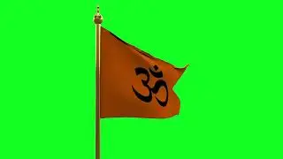 bhagwa flag status video |BHAGWA FLAG GREEN SCREEN | भगवा झंडा ग्रीन स्क्रीन | make vfx