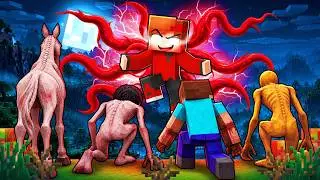 Je DEVIENS Le ROI des MONSTRES sur Minecraft !