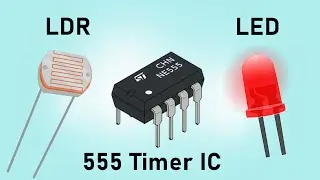 LED Switches OFF When LDR Senses Darkness (Dark Sensor)
