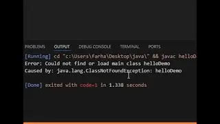 Error Resovled: Could not find or load main class | Watch full video #2024 #java  #error
