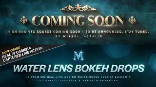 New VFX Course Masterclass + FREE Water Drops Bokeh Pack (Early Access!) Unreal Engine x Houdini AE