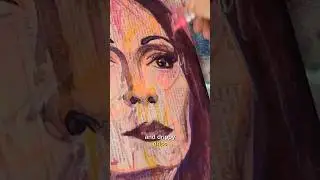 Painting the ultimate Gothic Mommy 🎃🦇💀👻 #acrylicpainting #adamsfamily #morticiaaddams