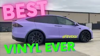 BEST Tesla Model X Vinyl Wrap - EVOLV APA