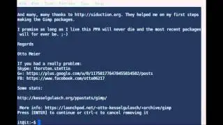 How to Uninstall Gimp in Ubuntu, Kubuntu, Xubuntu, and Lubuntu