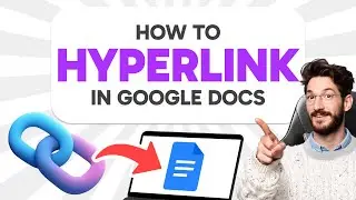How to HYPERLINK in Google Docs (Step by Step)