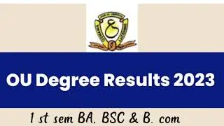 ou degree results 2023 | ou degree 1st sem results 2023