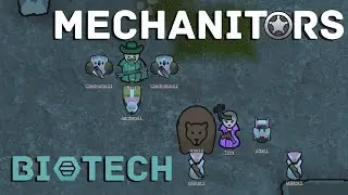 Married Mechanitors - Biotech Day 2 - a new Mechlink!! - RimWorld Live Stream