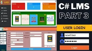 C# Project Tutorial - Create a Library Management System Using C# And MySQL - [ Part 3 ]