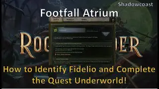 How to Identify Fidelio and Complete the Quest Underworld in Warhammer 40K Rogue Trader (EA)
