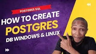 How to Create Postgres Database | Postgres Tutorial