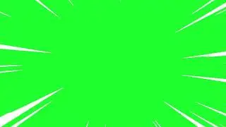 Speed Line Green Screen