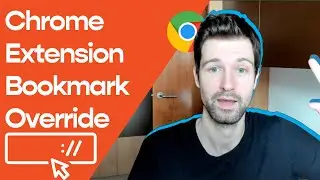 How to create a bookmarks override page - Chrome Extension