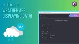 Code a C# Weather Application, part 3: Displaying data on our Modern UI (Part 3/3)