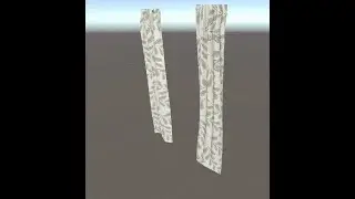 How to Animate Realistic Curtains in Unity Shader Graph (Wind Effect!) in Just 1 Minute!