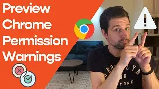 How to preview Chrome Extension permission warnings