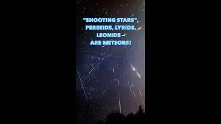 Is meteorite shower a fiction? Learn what meteors are and how they differ from meteorites.