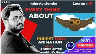 How to Use the Puppet  Tool in After Effects: Complete Animation Guide Guide Urdu | Hindi ( part 1 )