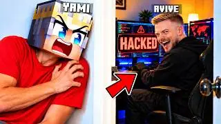 AVIVE ist ILLEGAL in MEINE WOHNUNG EINGEBROCHEN und WILL MICH BANNEN! (Minecraft Helden 3)