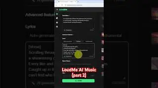 LoudMe AI Music (part 2) 