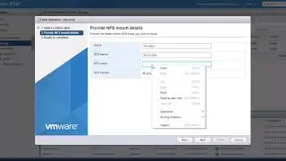 ESXi Post Install Part-6 configuring an NFS datastore