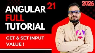 Angular 21 Tutorial in Hindi #16 | Get & Set Input field Value