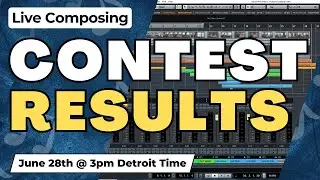 First Official Tabletop Music Comp RESULTS!!!! | Live Stream