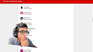WHO WAS I FIRST SUBBED TO....?