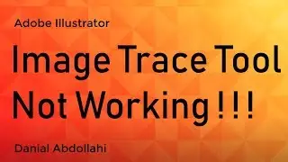 Adobe illustrator image trace not working