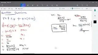 Computational Logic - Example Natural deduction of Universal Quantifiers