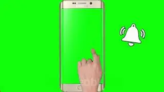 No Copyright) Green Screen Hand, Mobile, Subscribe, Bell Intro) 2021