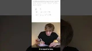 Oxford University Maths Admissions Test 2023 Question 1