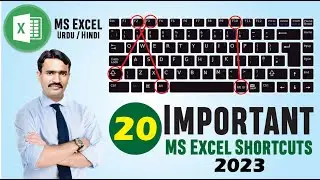 MS Excel Keyboard Shortcuts: Top 20 Useful MS Excel Keyboard Shortcut Keys 2023
