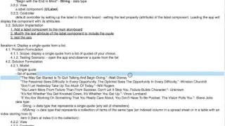 Basic iPhone - Swift 3: Module 1 - Todays Quote - Iteration 4 - Overview 5/9