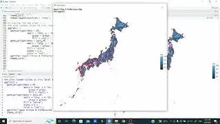 Maps with R: overalap regional borders to city map | map of Japan with ggplot2 || 16