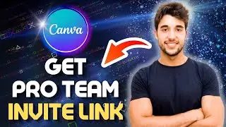 How to Get CANVA PRO Team Invite Link Tutorial 2024
