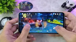 Samsung Galaxy S23 FE Genshin Impact Gaming test Max Setting | Exynos 2200
